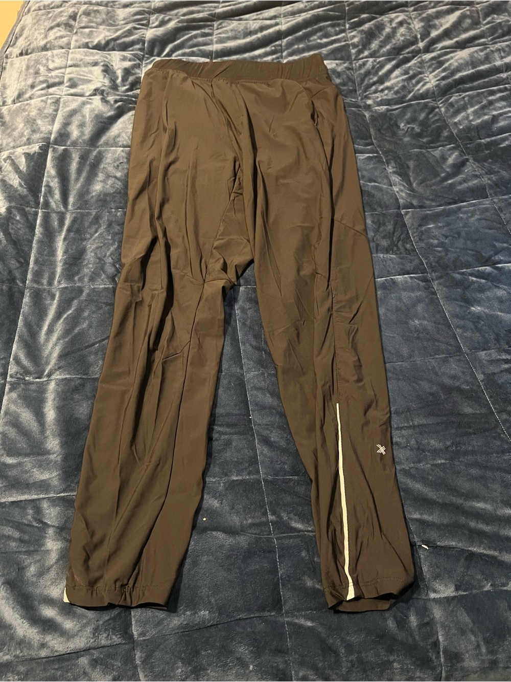 Men's Black Athletic Track Pants